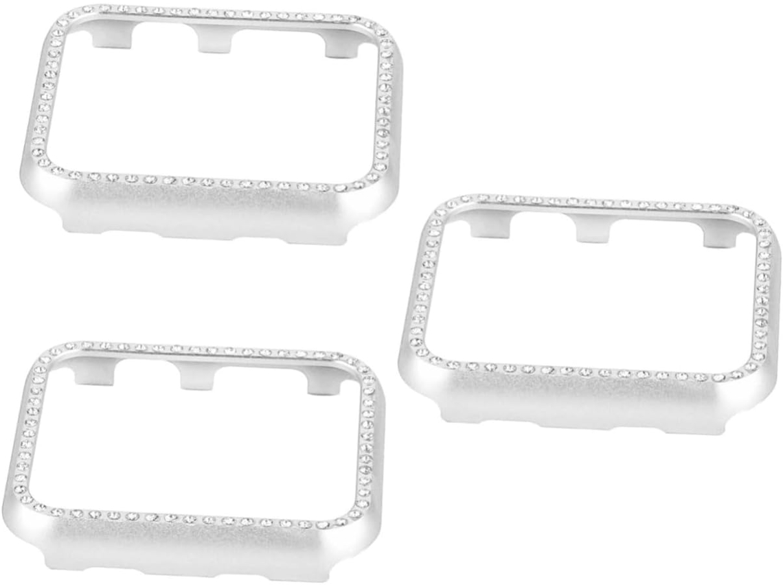 Conjunto De 3 Capas Protetoras Para Smartwatch Com Detalhes Em