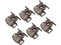 Fechos De Esfera Para Portas Internas, Conjunto De 6 Peças, Travas De Metal Para Manter A Porta Aberta, Adequados Para