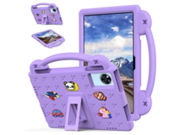 Capa infantil de EVA à prova de choque com suporte e alça para tablet da Webake
