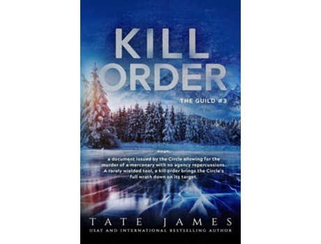 Livro Kill Order de Tate James (Inglês)