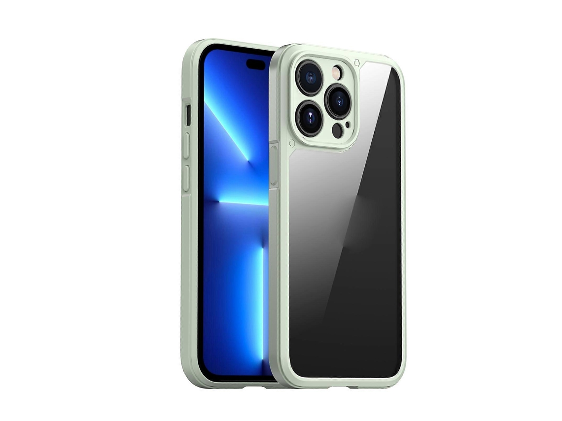 Capa Protetora De Pc À Prova De Choque Tpu Para Iphone 14 Pro Max