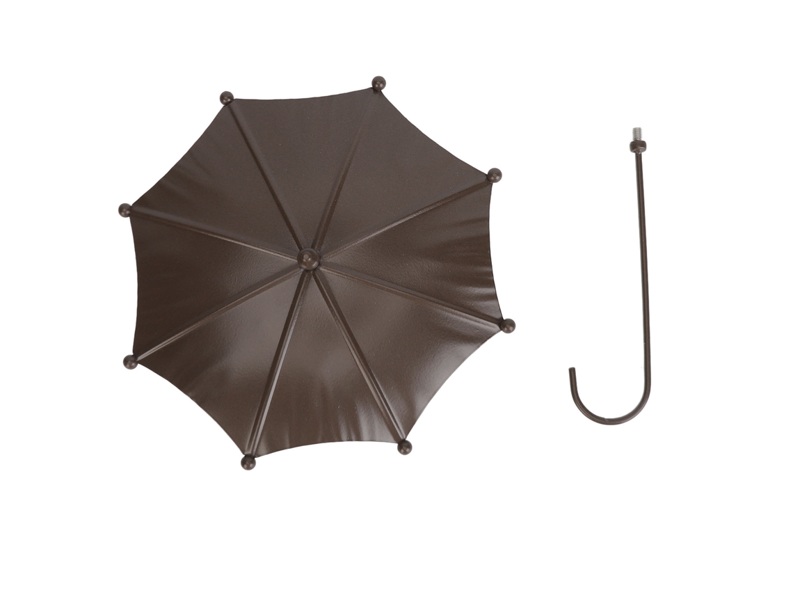 Baciato de Metal para Jardim com Comedouro Tray