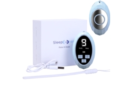 Aparelho Para Dormir, Alivia Insônia E Ansiedade, Dispositivo Portátil Com Pulsos Para Dormir, Dispositivo De Microcorrente Para Dormir Azul Sfushos