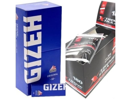 Papel Gizeh Original Filtros 2880 Xtreme Xtra Long 6x22mm