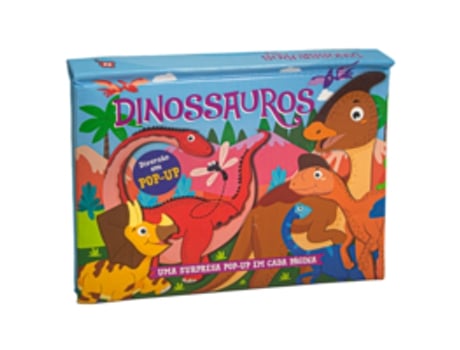 Livro Dinossauros Uma Surpresa Pop-up Em Cada Página De Brijibasi Art Press (português Do Brasil)