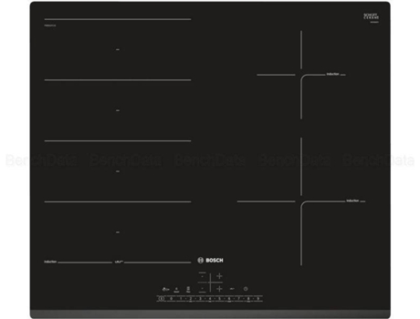 Placa de Indução BOSCH PXE631FC1E (Elétrica - 59.2 cm - Preto)