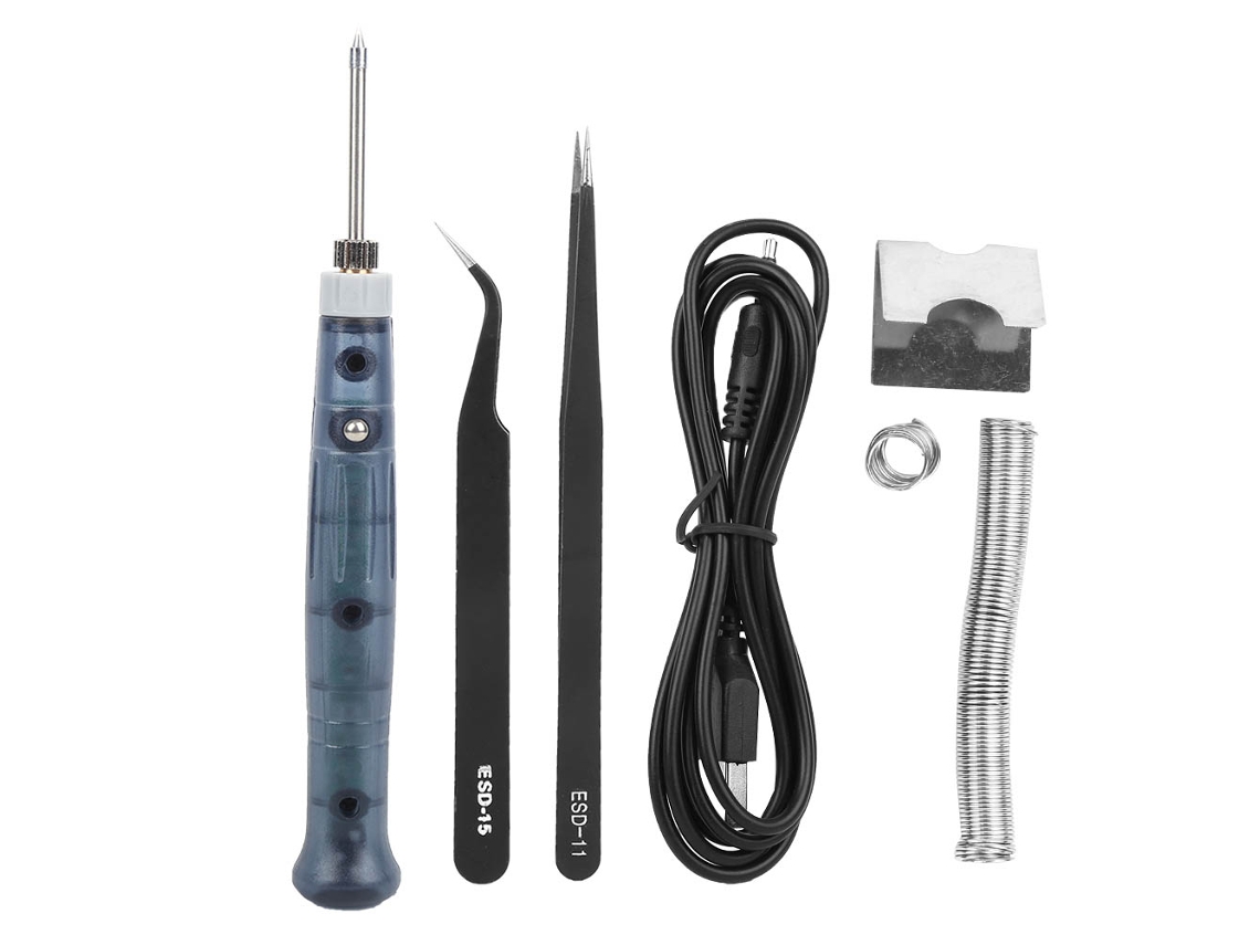 Conjunto de Ferro de Solda USB Portátil S/MARCA