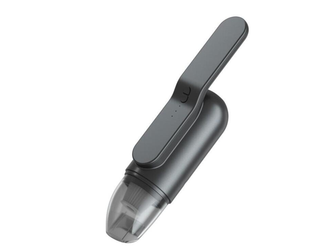 Lurelia Aspirador Portátil Sem Fios Para Carro, 5 V, Preto