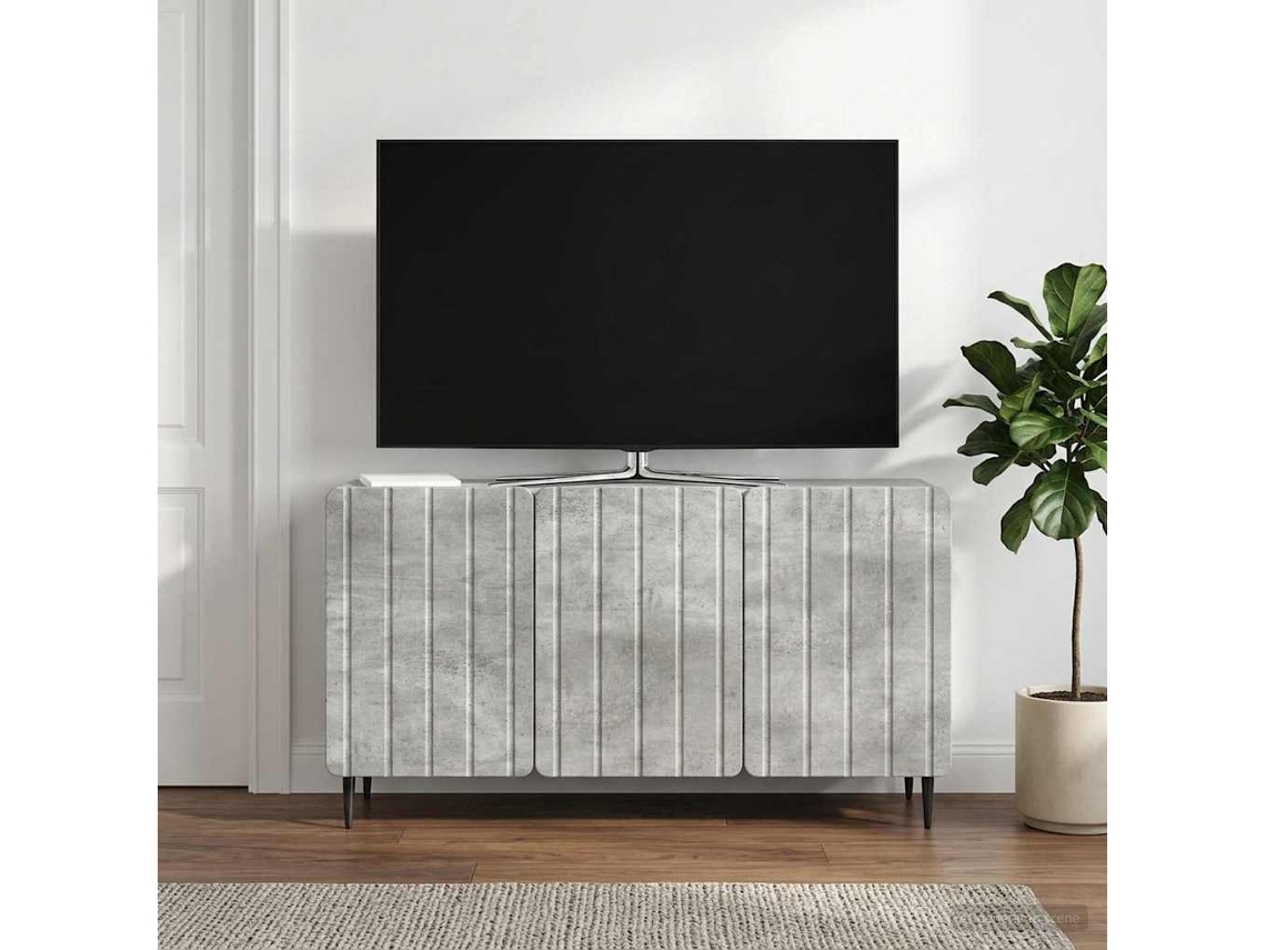 Vidaxl Gabinete para Tv Cinzento Cimento 99 X 34,5 X 52 Cm