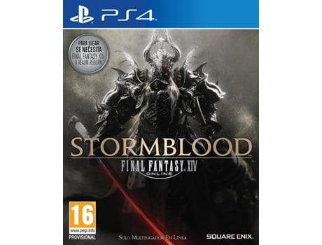 Jogo PS4 Final Fantasy XIV Stormblood