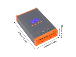 Controlador De Carga Solar Mppt Laxiscreed 60a Compatível Com 12v, 24v, 36v E 48v