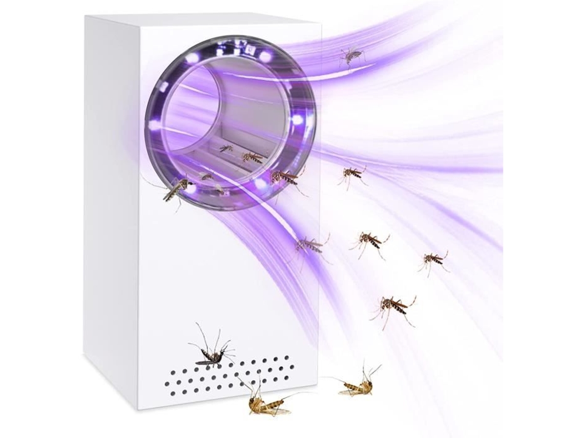 Lâmpada Assassina de Mosquitos Armadilha Elétrica Interna para Mosquitos Mata Moscas Lâmpada Elétrica Repelente de Mosquitos para Quarto 17