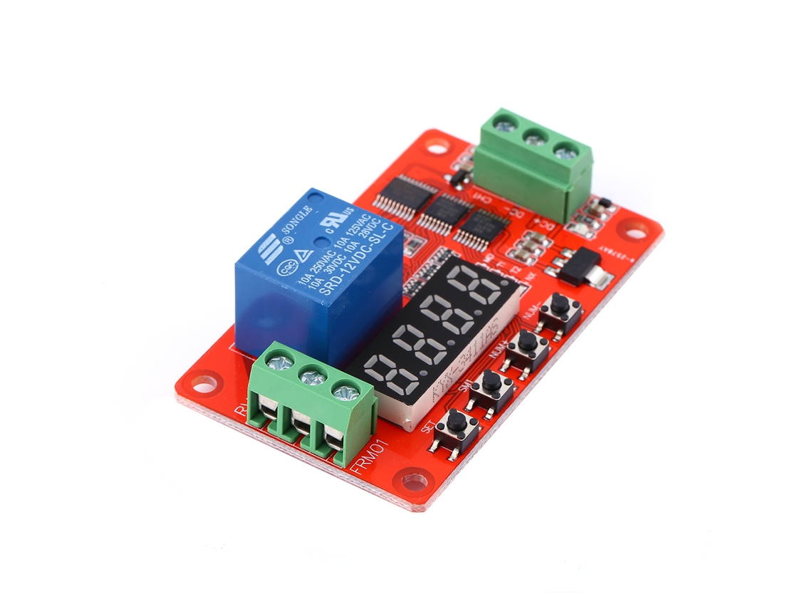 Laxiscreed Relé Dc 12v Com Temporizador De Ciclismo E Atraso Para Plc