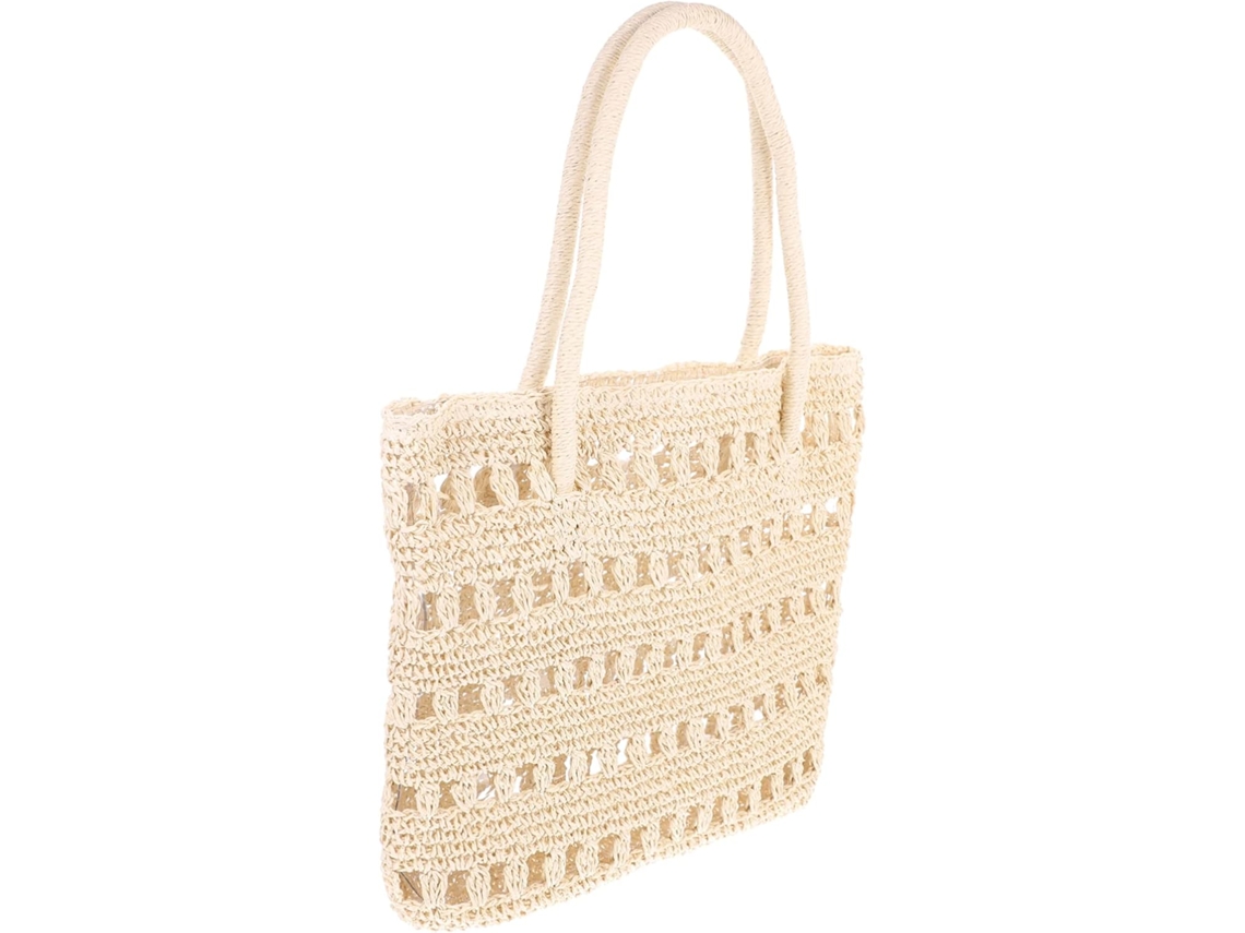 Bolsas De Palha Trançadas À Mão Para Mulheres, Bolsas De Praia Para Meninas, Universais E Feitas À Mão...