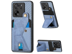 Capa De Celular Em Fibra De Carbono Com Suporte Para Cartões Em Formato De K Para Xiaomi Redmi Note 13 4g