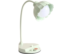 Luminária De Mesa Cabeceira Genérica Com Haste Flexível E Intensidade Ajustável