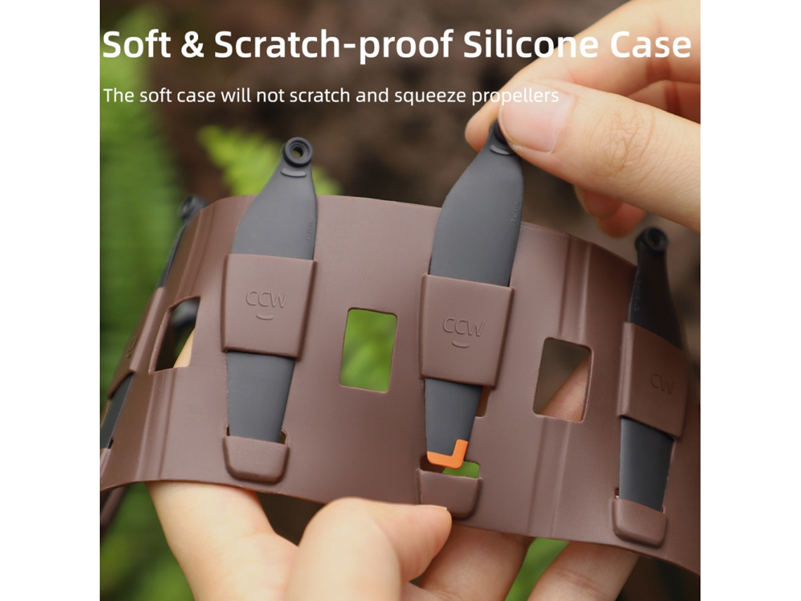 Primerox sacola de Armazenamento para Hélices de Drone Mini 3 Pro Silicone Portátil Enrolável
