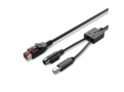 Fonte De Alimentação Usb 24 V Com Conector 2.0 B Macho 3 Pinos Para