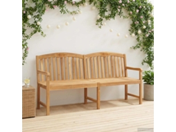 Vidaxl Banco Rosa Esculpido À Mão 150 X 60 X 90 Cm Natural