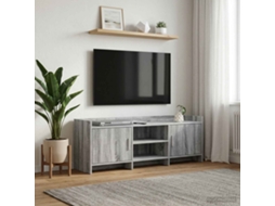 Vidaxl Gabinete Para Tv 130 X 33 X 47 Cm Sonoma Cinzento