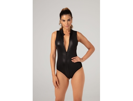 Body CHRISTINE Cremallera Bidireccional Xenna Preto (XL)