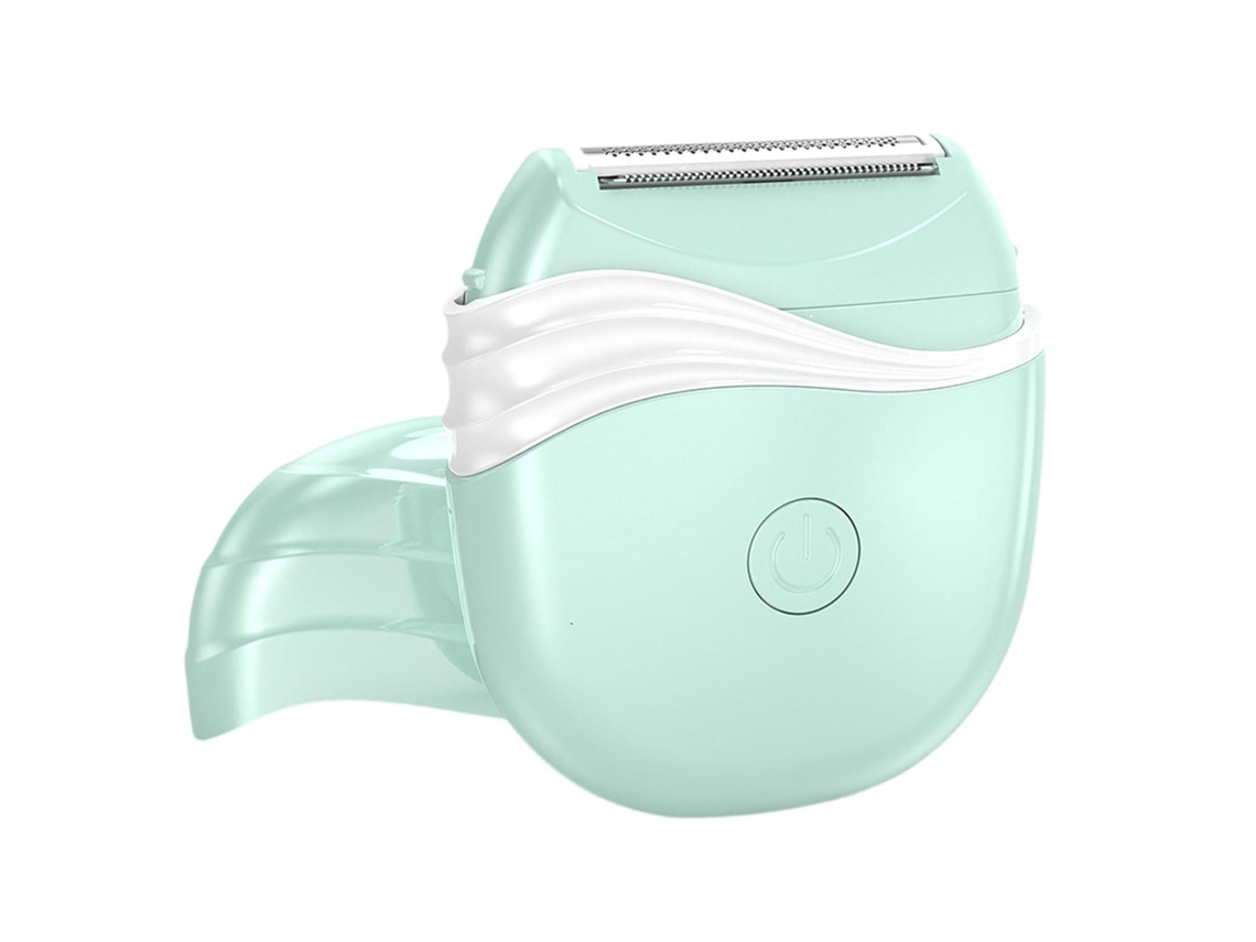 Barbeador Elétrico Feminino, Leve, Aparador De Biquíni Para Cuidados Pessoais, Verde SUNNY SPACES