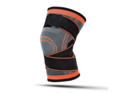 Joelheiras Antiderrapantes, Meias De Compressão Para Esportes, Corrida, Basquete, Fitness, Ciclismo, Tênis, Joelheira Aquaforge (laranja, Xxl)