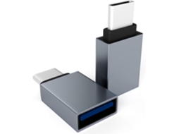 Adaptador Usb C Para Usb 3.0 (2 Unidades), Adaptador Usb C Para Usb De Alta Velocidade (otg) Conversor Portátil De Usb Feminino Para Usb C Macho Para