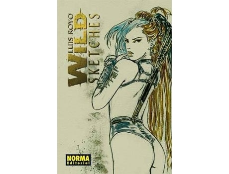 Livro Wild Sketches, 3 de Luis Royo (Espanhol)