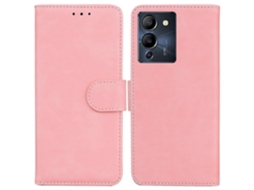 Capa De Celular Flip Em Couro Sintético Com Toque Suave E Cor Pura Para Infinix Note 12 G96/x670