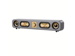 Alto falante wireless portátil som estéreo graves compatível com tablets led rgb usb quarto festa STELASPLEN