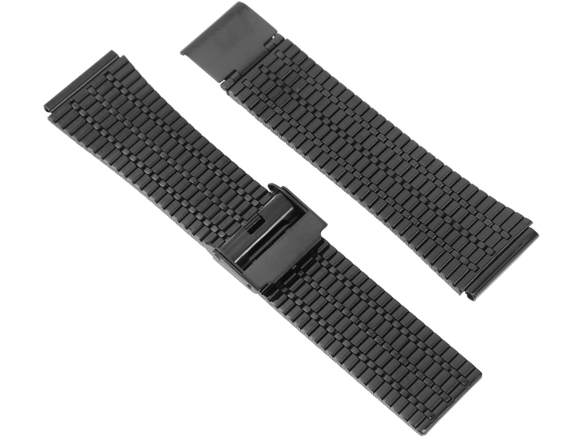 Pulseira De Aço Inoxidável Para Smartwatch, Pulso Moderna Com Fivela