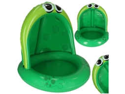 Piscina Inflável com Pontão com Dossel Sapo 95cm Pricenet