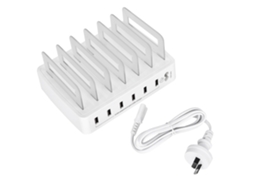 Estação de Carregamento Usb de 6 Portas com Carregamento Rápido EOOCOO