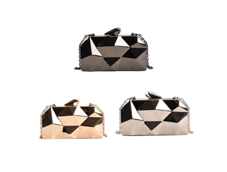 Bolsa Cordão, Vintage De Mulher Transversal Eventos Sociais Dourado (tamanho Único)