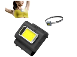 Luz de Trabalho Magnética Cob Led Portátil À Prova D'Água Recarregável com 6 Modos Ultra Brilhante Preta Bisbisous VIGA EUROPE