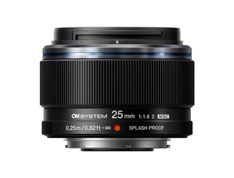 Objetivo De Focal Fixa Om System M.zuiko Digital 25 Mm F 1.8 Ii Preto Para Montagem Micro 4 3