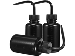 Conjunto De 3 Garrafas Flexíveis De Plástico Pe Leves E Portáteis De 150 Ml.