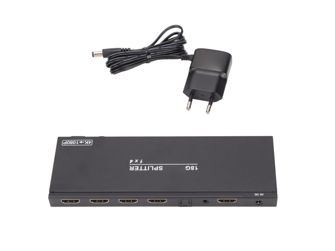 Conversor De Áudio Hdmi Extrai Som 4k2k 18gbps Worten