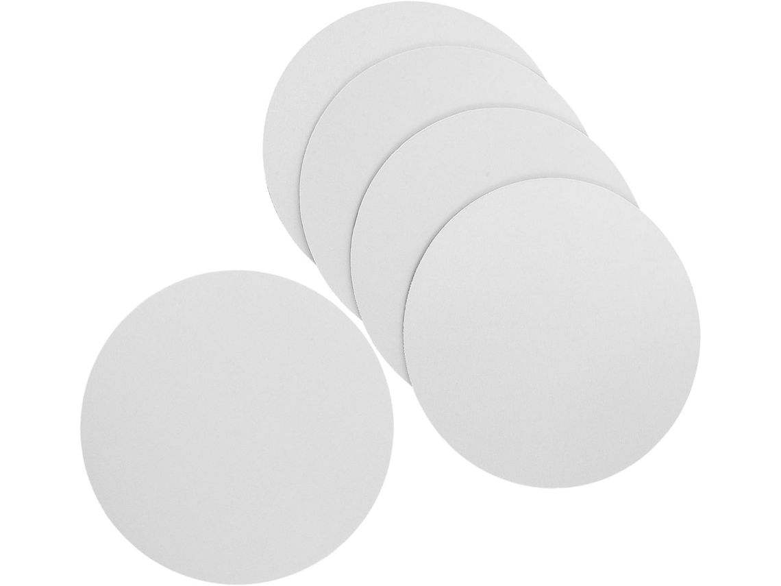 Pacote Com 5 Mouse Pads Resistentes E Em Branco, Compatíveis Com Sublimação