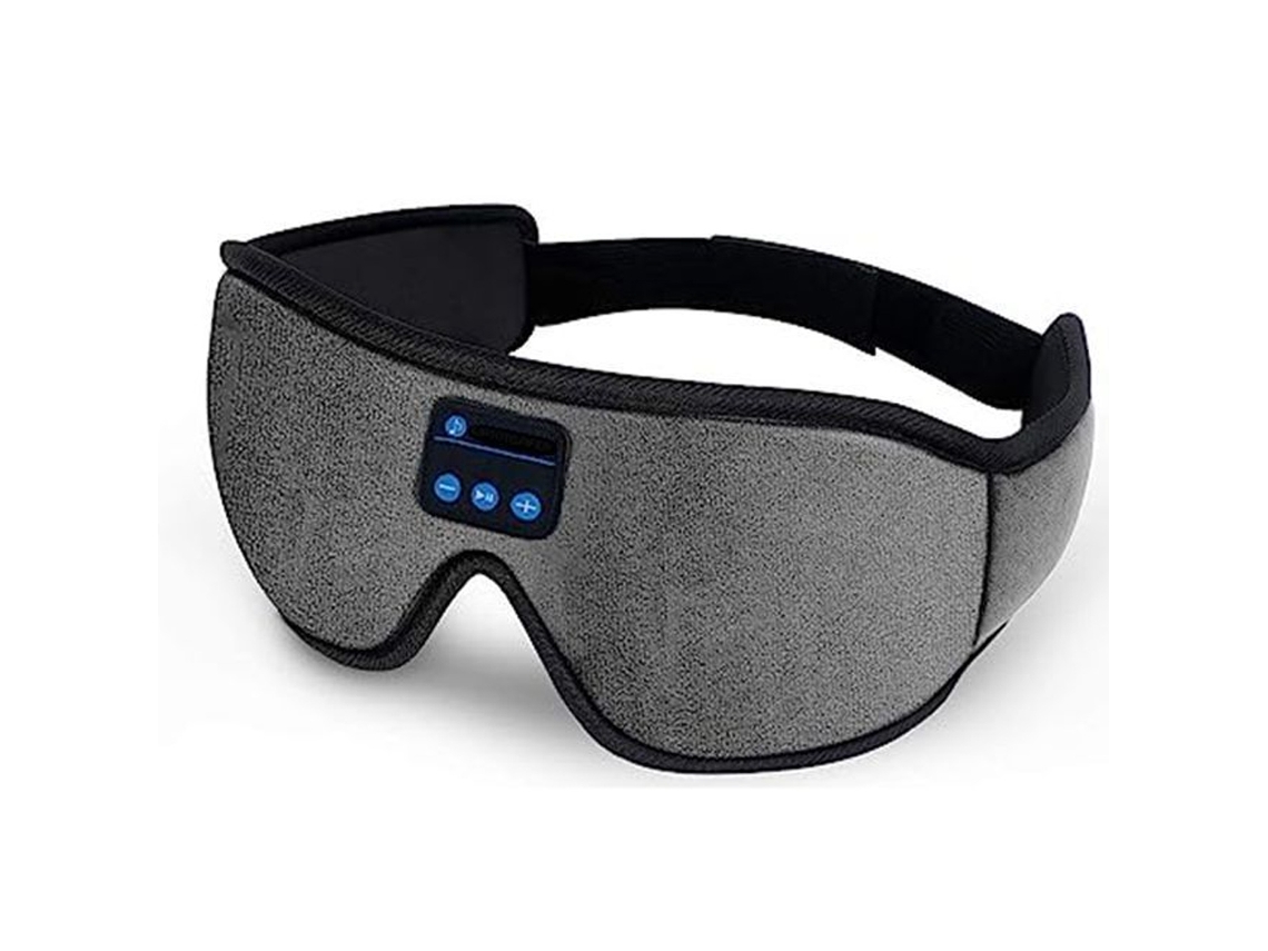 Máscara de Dormir 3d com Bluetooth, Som Estéreo Hd, Fones de Ouvido Sem Fio para Quem Dorme de Lado AQUAFORGE