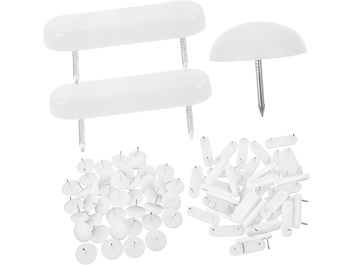 Protetores De Pés Móveis 15cm 6 Polegadas, 100 Unidades, Protetores De Pregos Para Pés Mesa, Deslizadores Para Pés De