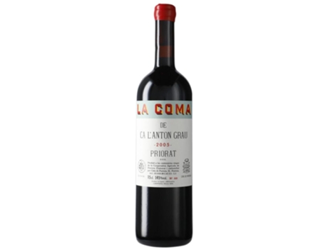 Vinho FINQUES CIMS DE PORRERA Finques Cims De Porrera La Coma De Ca L'Anton Grau Carignan Priorat 2005 (0.75 L - 1 unidade)