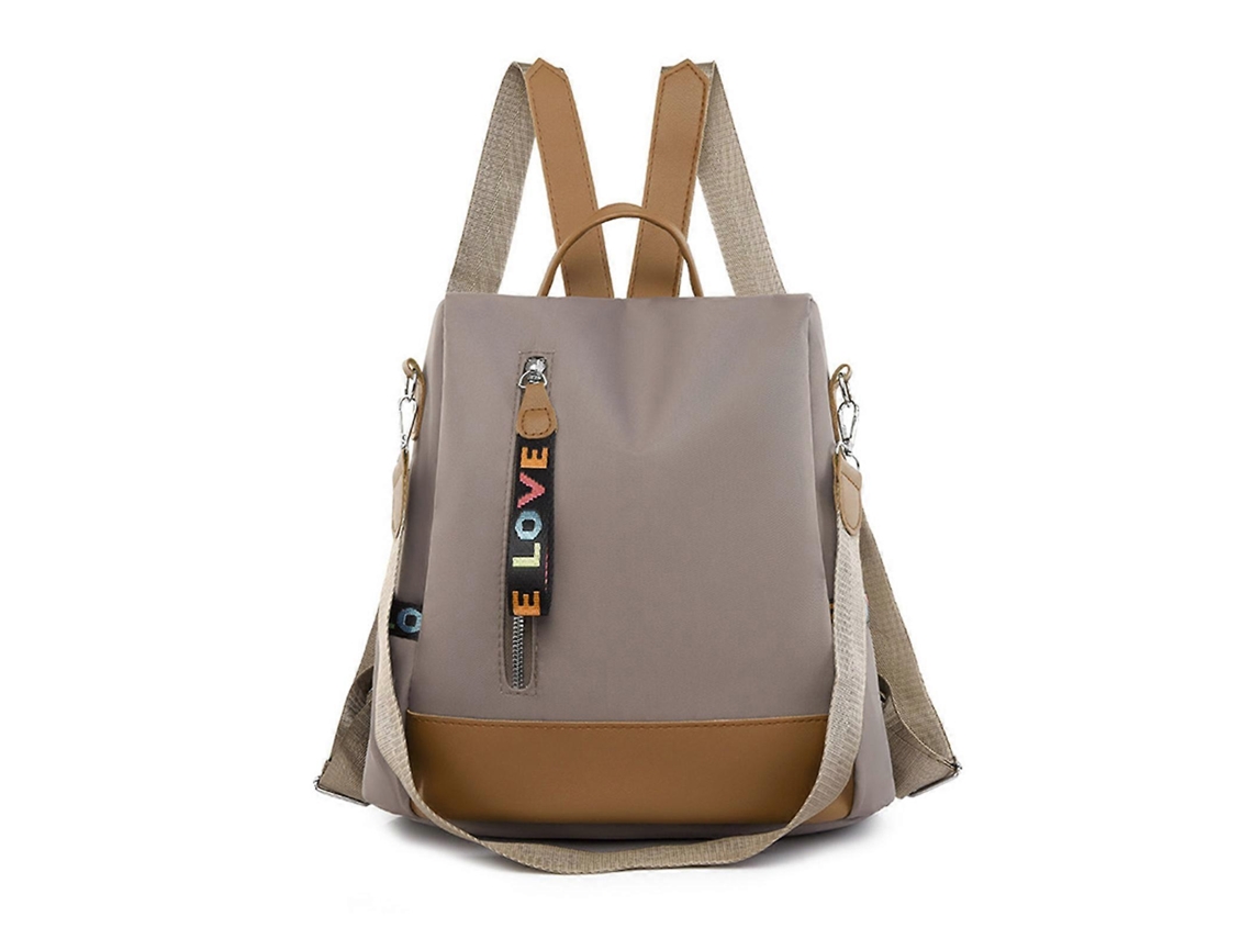 Mochila De Viagem 2023, Bolsa De Ombro, Grande Capacidade, Mochila Escolar Leve, Resistente A Respingos, Cor Cáqui.
