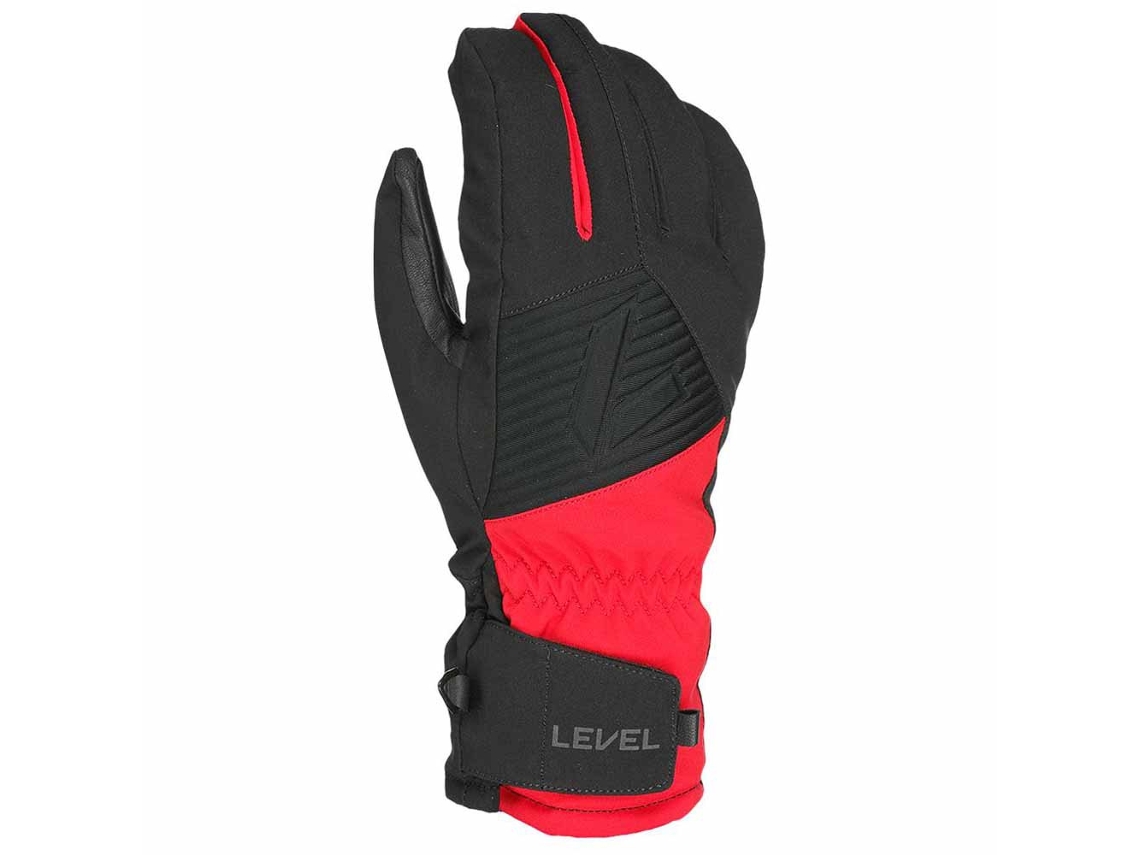 LEVEL Luvas Legacy Vermelho,Preto S Homem