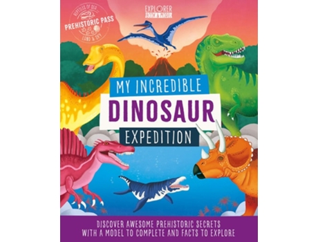 Livro My Incredible Dinosaur Expedition de Emma Martínez (Inglês)