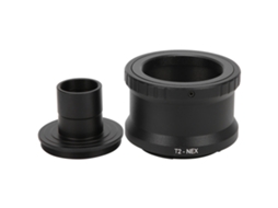 Anel Adaptador T2-e Para Câmera Sony E Mount Tubo Extensor T Mount Microscópio 23.2mm