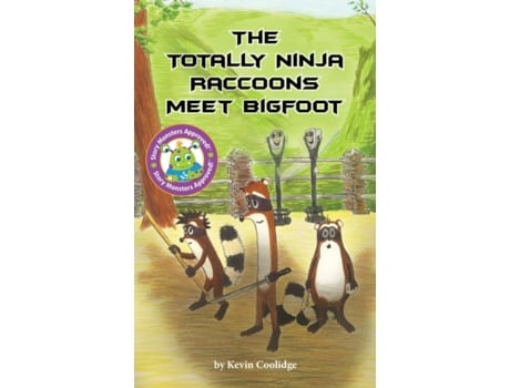 Livro The Totally Ninja Raccoons Meet Bigfoot (1) Kevin Coolidge (Inglês)