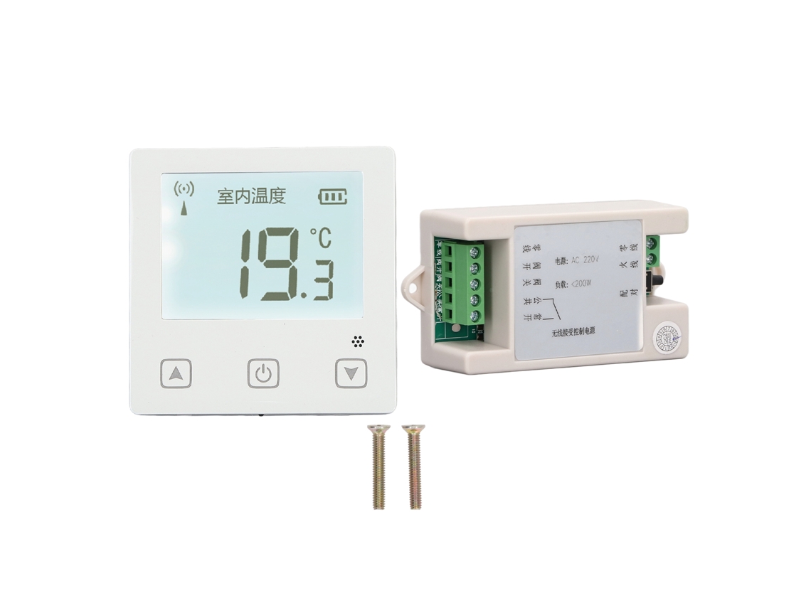 Laxiscreed Termostato De Aquecimento Sem Fios Com Controle De Toque E Display Lcd