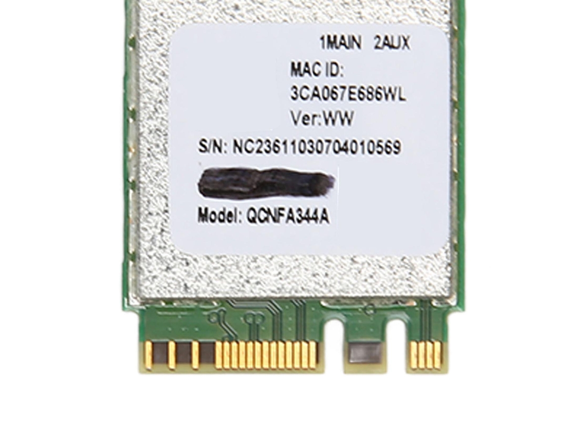 Placa De Rede Ngff Wifi 2.4g 5g Dual Band M.2, Módulo De Rede 1200mbps Gigabit 802.11ac Para Pc Aquaforge